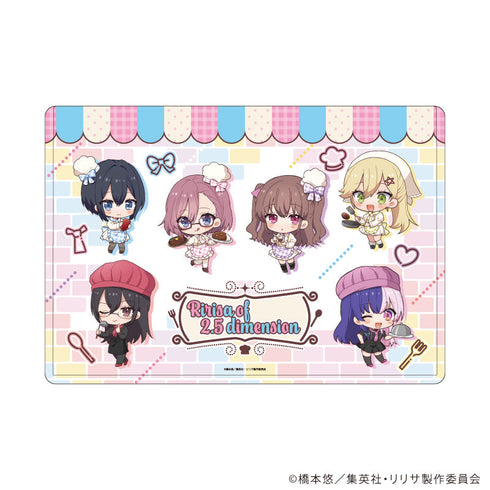 『2.5次元の誘惑』キャラクリアケース05/コックver.(ミニキャライラスト)
